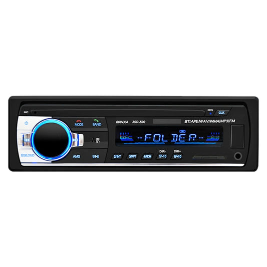 JSD-520 Car Stereo Radio MP3 Audio Player Support Bluetooth Hand-free Calling / FM / USB / SD, EU Plug Version - Car MP3 & MP4 & MP5 by buy2fix | Online Shopping UK | buy2fix