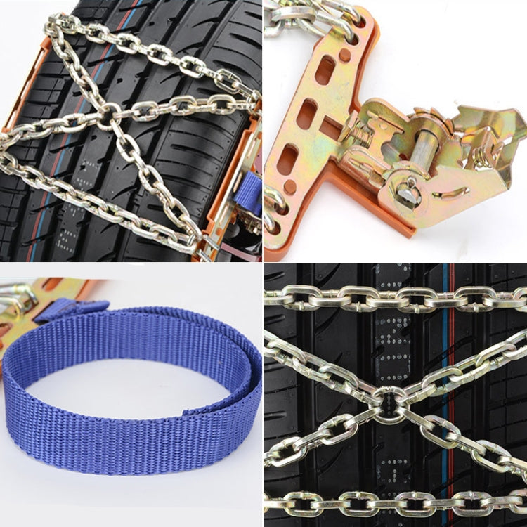 1pc Car Tire Emergency Anti-skid Chains Tyre Anti-slip Chains - Car Road Trouble Clearer by buy2fix | Online Shopping UK | buy2fix