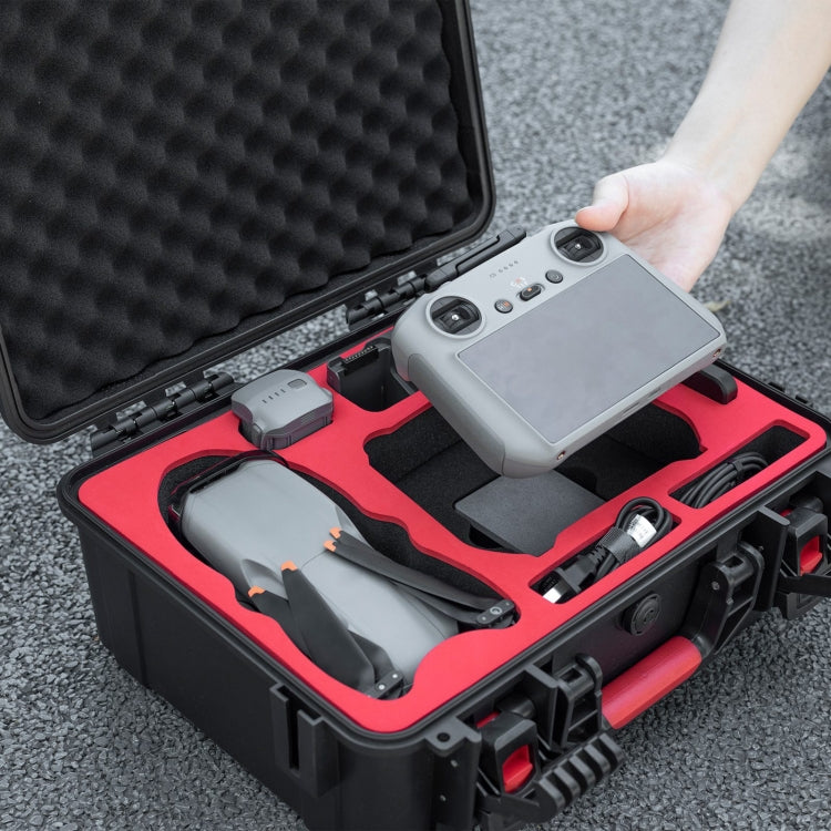 For DJI Air 3S STARTRC Waterproof ABS Suitcase Storage Box (Black) - Carry Cases & Bags by STARTRC | Online Shopping UK | buy2fix