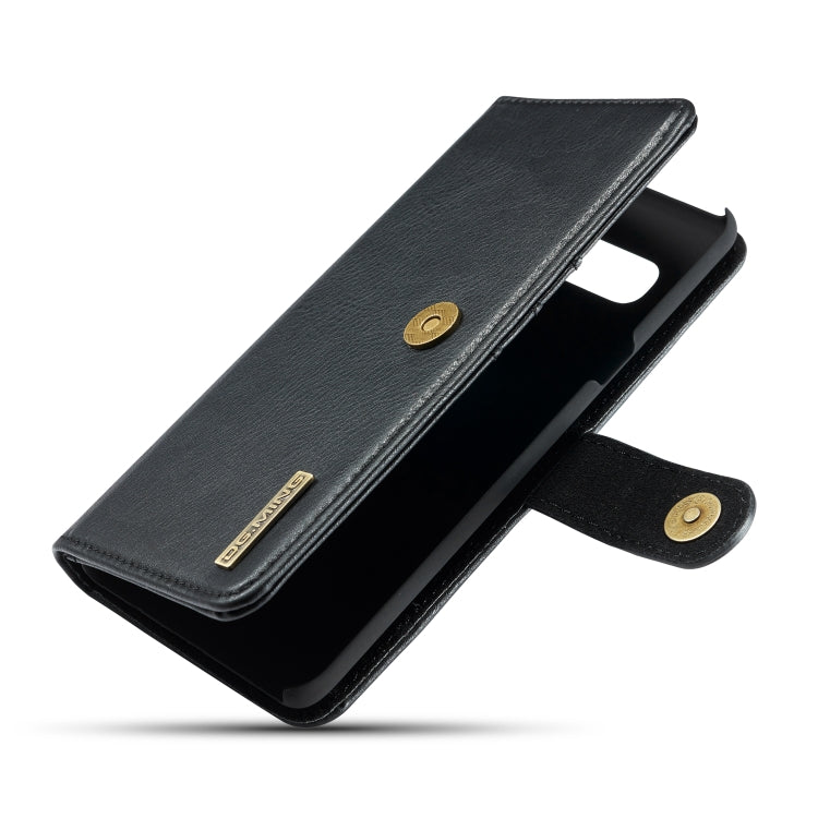 DG.MING Crazy Horse Texture Flip Detachable Magnetic Leather Case with Holder & Card Slots & Wallet for Galaxy S10 5G(Black) - Galaxy Phone Cases by DG.MING | Online Shopping UK | buy2fix