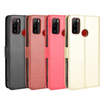 For Ulefone Note 10 Crazy Horse Texture Horizontal Flip Leather Case with Holder & Card Slots & Lanyard(Red) - Ulefone Cases by buy2fix | Online Shopping UK | buy2fix