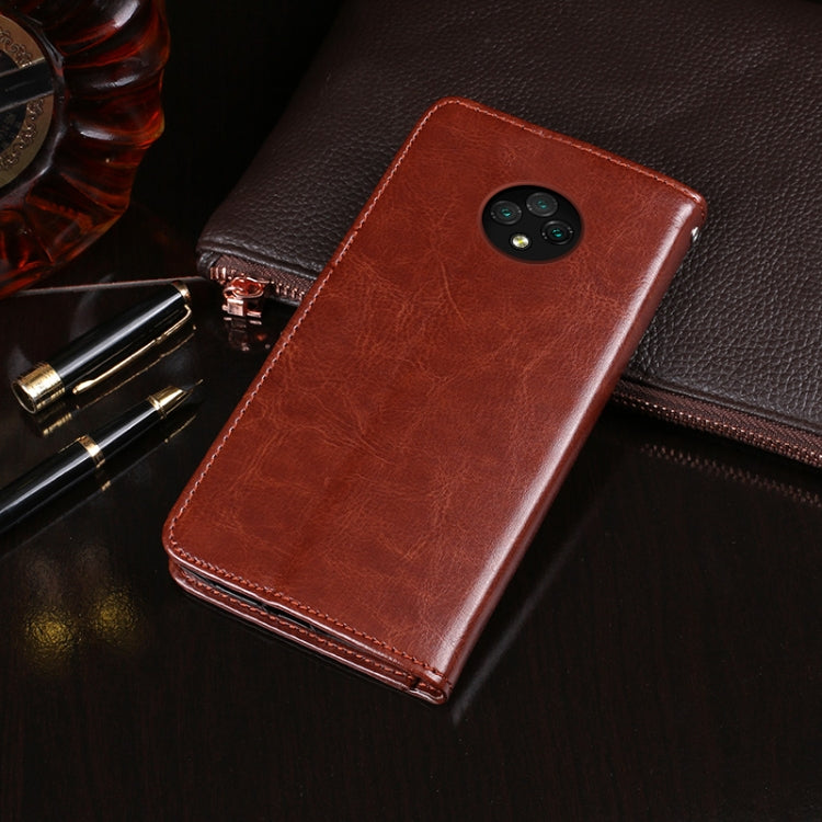 For Doogee X95 / X95 Pro idewei Crazy Horse Texture Horizontal Flip Leather Case with Holder & Card Slots & Wallet(Red) - More Brand by idewei | Online Shopping UK | buy2fix