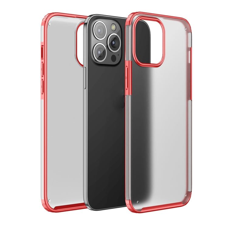 For iPhone 13 Pro Max Four-corner Shockproof TPU + PC Protective Case (Red) - iPhone 13 Pro Max Cases by buy2fix | Online Shopping UK | buy2fix