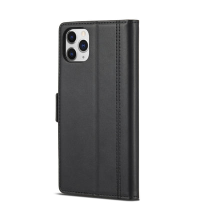 LC.IMEEKE Magnetic Buckle PU + TPU Horizontal Flip Leather Case with Holder & Card Slots & Wallet For iPhone 11(Black) - iPhone 11 Cases by LC.IMEEKE | Online Shopping UK | buy2fix