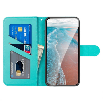 For Xiaomi Redmi Note 9T Sika Deer Embossing Pattern Horizontal Flip PU Leather Case with Holder & Card Slot & Wallet & Photo Frame(Green) - Xiaomi Cases by buy2fix | Online Shopping UK | buy2fix