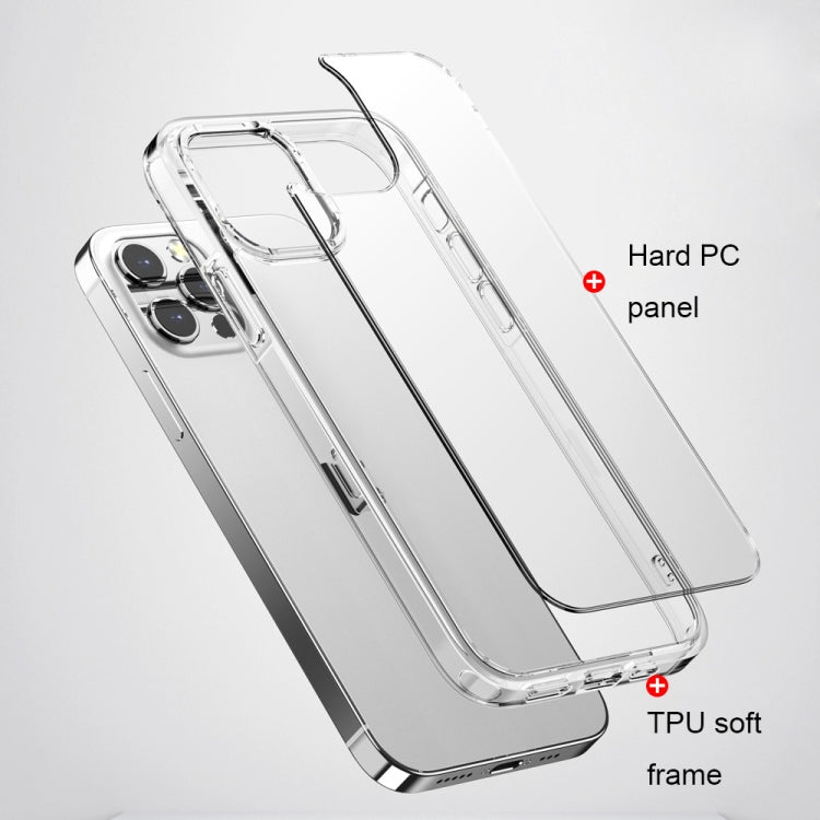 For iPhone 13 Pro Max PC + TPU Full Coverage Shockproof Protective Case (Transparent) - iPhone 13 Pro Max Cases by buy2fix | Online Shopping UK | buy2fix