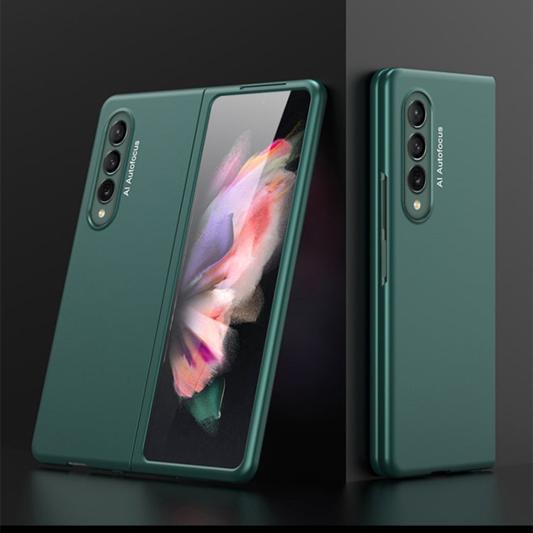 For Samsung Galaxy Z Fold3 5G GKK Ultra-thin Full Coverage PC Protective Case(Dark Night Green) - Galaxy Phone Cases by GKK | Online Shopping UK | buy2fix