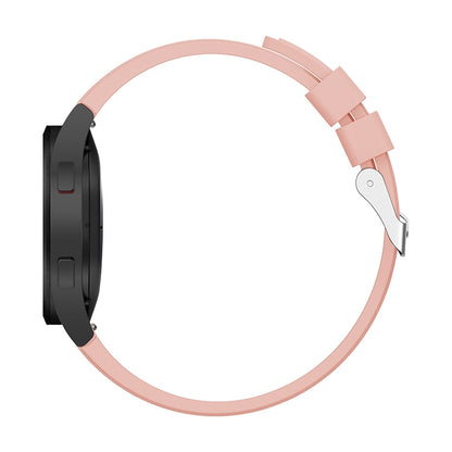 For Samsung Galaxy Watch4 Classic 46mm Silicone Watch Band(Pink) - Watch Bands by buy2fix | Online Shopping UK | buy2fix