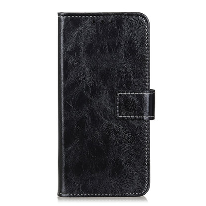 For Xiaomi Redmi 10 / Redmi Note 11 4G Retro Crazy Horse Texture Horizontal Flip Leather Case with Holder & Card Slots & Photo Frame & Wallet(Black) - Xiaomi Cases by buy2fix | Online Shopping UK | buy2fix