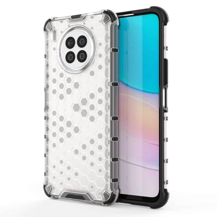 For Huawei Nova 8i Shockproof Honeycomb PC + TPU Protective Case(White) - Huawei Cases by buy2fix | Online Shopping UK | buy2fix