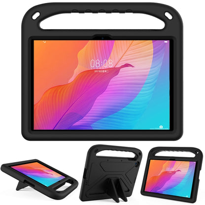 For Huawei Enjoy Tablet 2 / MatePad T10 / T10s Portable Handle EVA Shockproof Anti Falling Protective Case with Triangle Holder(Black) - Huawei by buy2fix | Online Shopping UK | buy2fix