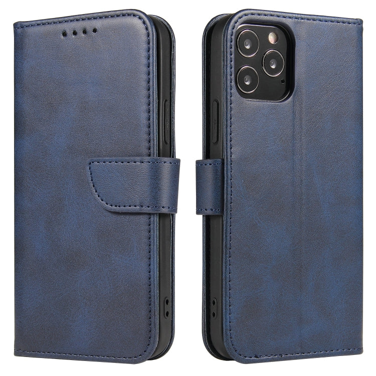 For iPhone 13 Calf Texture Buckle Horizontal Flip Leather Case with Holder & Card Slots & Wallet(Blue) - iPhone 13 Cases by buy2fix | Online Shopping UK | buy2fix