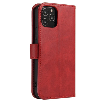 For iPhone 13 Calf Texture Buckle Horizontal Flip Leather Case with Holder & Card Slots & Wallet(Red) - iPhone 13 Cases by buy2fix | Online Shopping UK | buy2fix