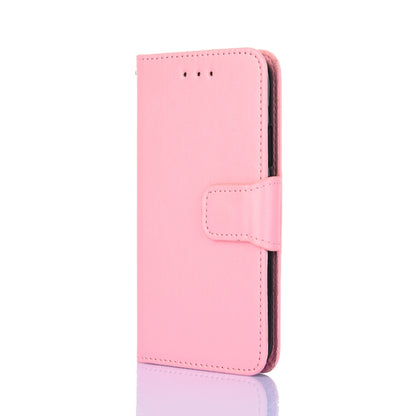 For Honor 50 Crystal Texture Horizontal Flip Leather Case with Holder & Card Slots & Wallet(Pink) - Honor Cases by buy2fix | Online Shopping UK | buy2fix