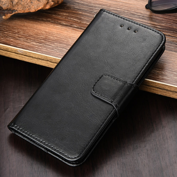 For Honor 50 Crystal Texture Horizontal Flip Leather Case with Holder & Card Slots & Wallet(Black) - Honor Cases by buy2fix | Online Shopping UK | buy2fix