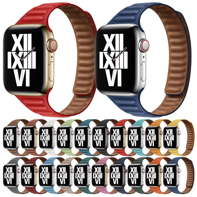 Slimming Loop Magnetic Watch Band For Apple Watch Series 9&8&7 41mm / SE 3&SE 2&6&SE&5&4 40mm / 3&2&1 38mm(Red) - Watch Bands by buy2fix | Online Shopping UK | buy2fix