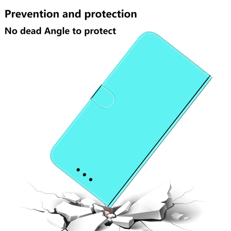 For Xiaomi Redmi Note 7S / Note 7 Imitated Mirror Surface Horizontal Flip Leather Case with Holder & Card Slots & Wallet & Lanyard(Mint Green) - Xiaomi Cases by buy2fix | Online Shopping UK | buy2fix