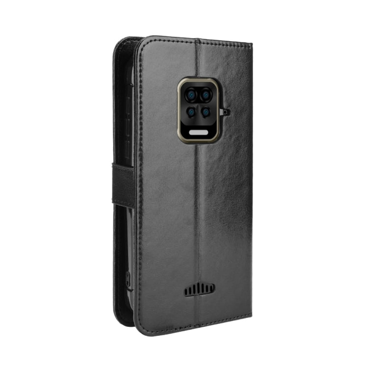 For Doogee S59 / S59 Pro Crazy Horse Texture Horizontal Flip Leather Case with Holder & Card Slots & Lanyard(Black) - More Brand by buy2fix | Online Shopping UK | buy2fix