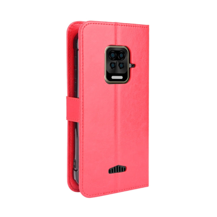 For Doogee S59 / S59 Pro Crazy Horse Texture Horizontal Flip Leather Case with Holder & Card Slots & Lanyard(Red) - More Brand by buy2fix | Online Shopping UK | buy2fix