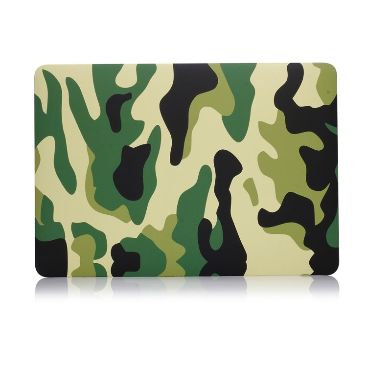 Camouflage Pattern Laptop Water Decals PC Protective Case For MacBook Pro 16 inch A2141(Green Camouflage) - MacBook Pro Cases by buy2fix | Online Shopping UK | buy2fix