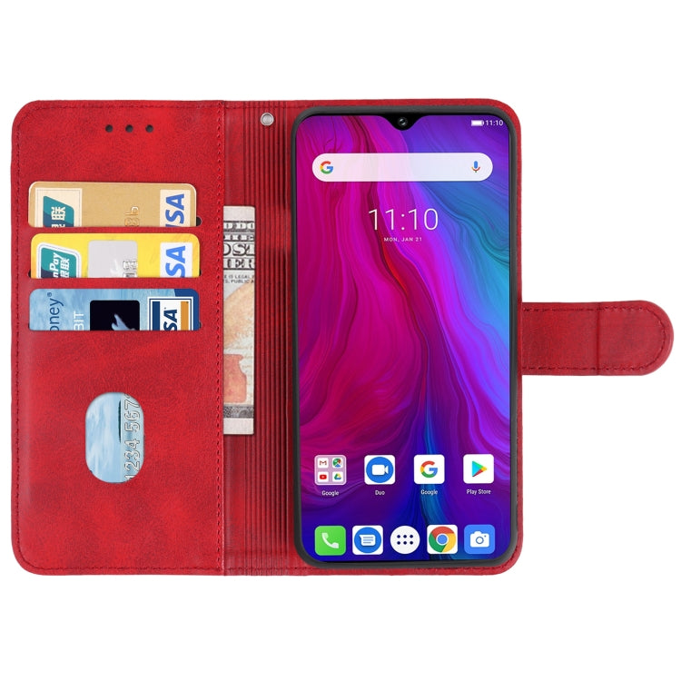 Leather Phone Case For Ulefone Power 6(Red) - Ulefone Cases by buy2fix | Online Shopping UK | buy2fix