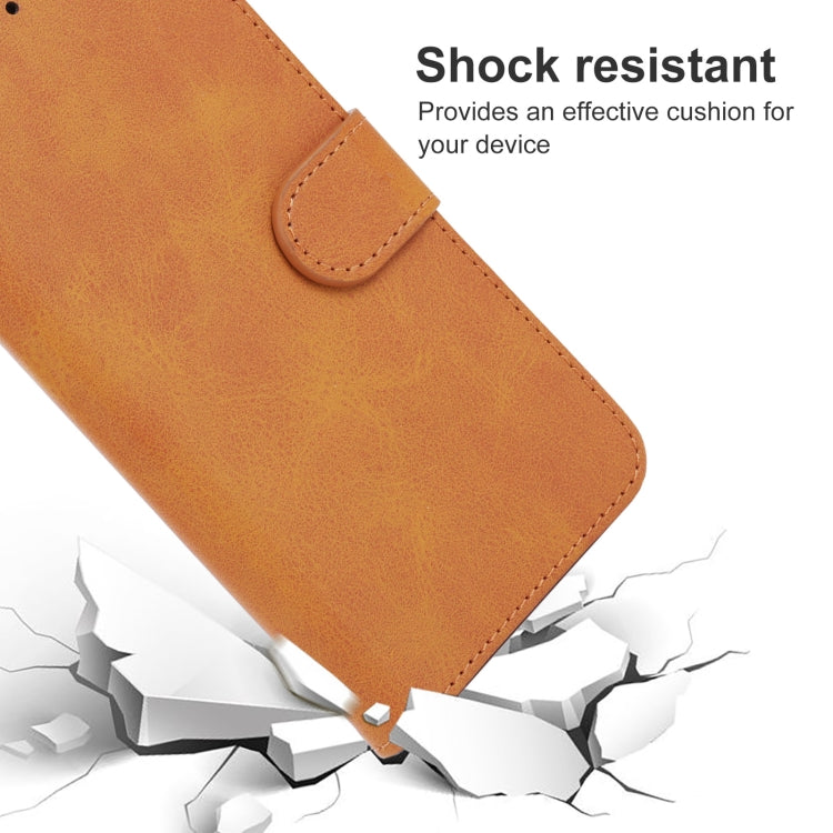 Leather Phone Case For DOOGEE S95(Brown) - More Brand by buy2fix | Online Shopping UK | buy2fix