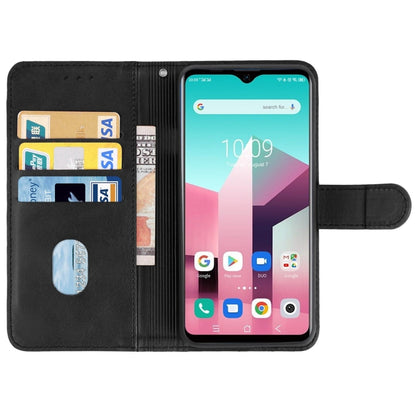 Leather Phone Case For Blackview A80 Pro / A80 Plus(Black) - Universal Leather Case by buy2fix | Online Shopping UK | buy2fix