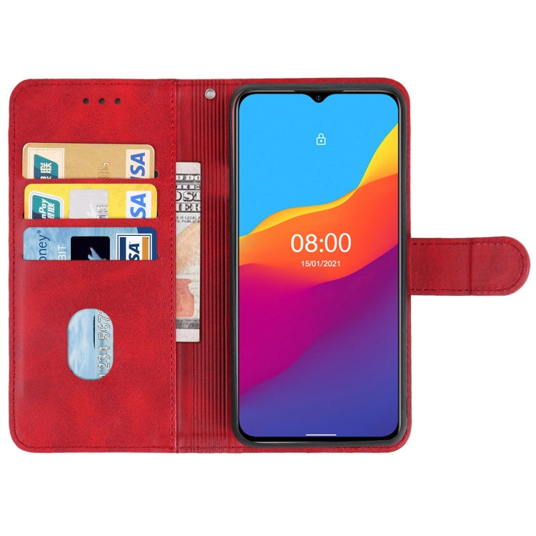 Leather Phone Case For Ulefone Note 10(Red) - Ulefone Cases by buy2fix | Online Shopping UK | buy2fix