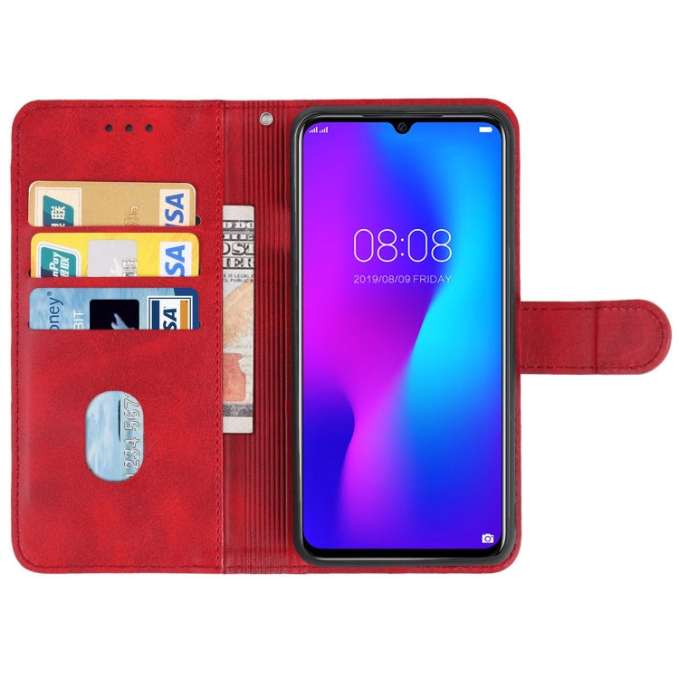 Leather Phone Case For Doogee N20 Pro(Red) - More Brand by buy2fix | Online Shopping UK | buy2fix