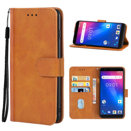 Leather Phone Case For Ulefone S1(Brown) - Ulefone Cases by buy2fix | Online Shopping UK | buy2fix