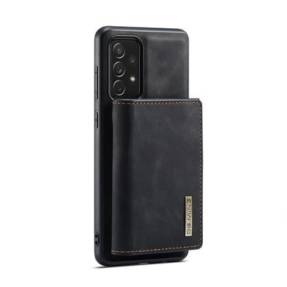 For Samsung Galaxy A73 5G DG.MING M1 Series 3-Fold Multi Card Wallet  Phone Case(Black) - Galaxy Phone Cases by DG.MING | Online Shopping UK | buy2fix