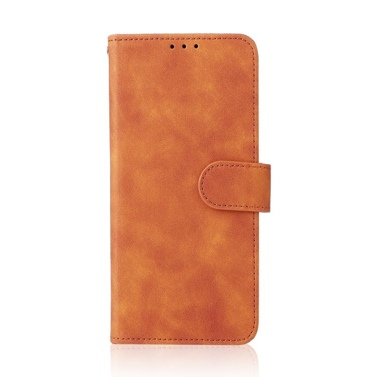 For DOOGEE S96 Pro Skin Feel Magnetic Buckle Calf Texture PU Phone Case(Brown) - Doogee Cases by buy2fix | Online Shopping UK | buy2fix