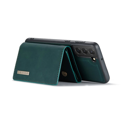 For Samsung Galaxy S22+ 5G DG.MING M1 Series 3-Fold Multi Card Wallet Phone Case(Green) - Galaxy S22+ 5G Cases by DG.MING | Online Shopping UK | buy2fix