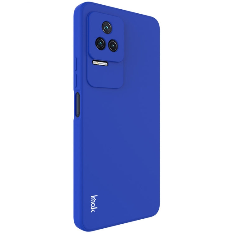 For Xiaomi Redmi K50 / K50 Pro 5G IMAK UC-4 Series Straight Edge TPU Soft Phone Case(Blue) - Xiaomi Cases by imak | Online Shopping UK | buy2fix