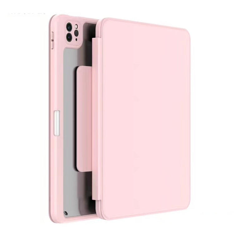 Mutural Jianshang Series Tablet Leather Smart Case For iPad Air 2022 / 2020 10.9 / Pro 11(Pink) - iPad Air (2022) / (2020) 10.9 Cases by Mutural | Online Shopping UK | buy2fix