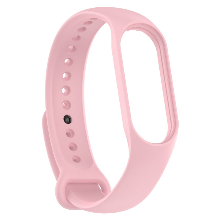 For Xiaomi Mi Band 7 / 7NFC / 6 / 6 NFC / 5 / 5 NFC / Amazfit Band 5 Official Silicone Watch Band(Girl Pink) - Watch Bands by buy2fix | Online Shopping UK | buy2fix