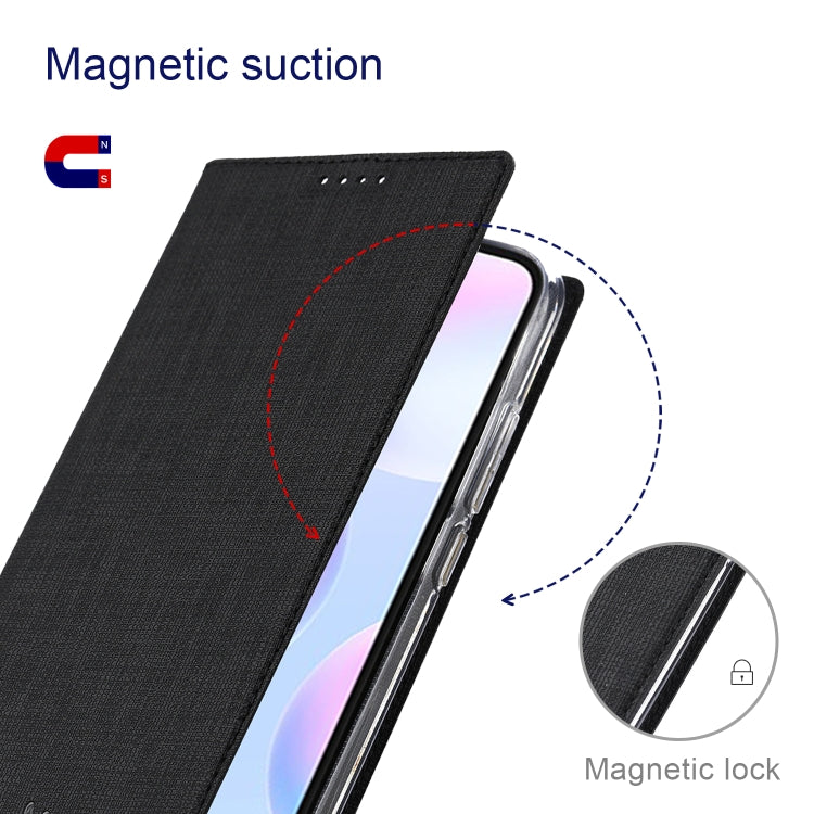 For Sharp Aquos R7 ViLi DMX Series Shockproof TPU + PU Leather Magnetic Attraction Horizontal Flip Case(Black) - More Brand by ViLi | Online Shopping UK | buy2fix