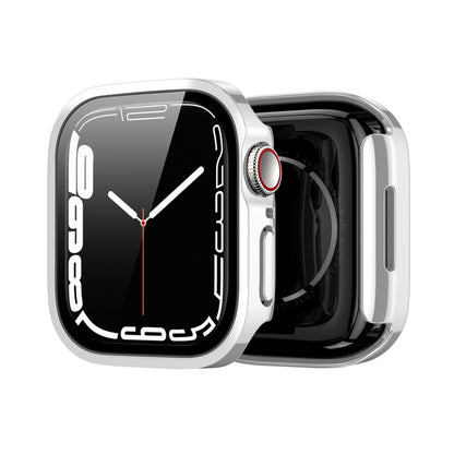 DUX DUCIS Electroplated PC Watch Case For Apple Watch Series 9 / 8 / 7 41mm(Silver) - Watch Cases by DUX DUCIS | Online Shopping UK | buy2fix