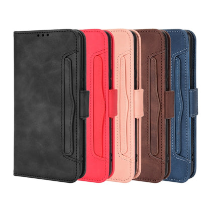 For Blackview A50 Skin Feel Calf Pattern Leather Phone Case(Black) - More Brand by buy2fix | Online Shopping UK | buy2fix