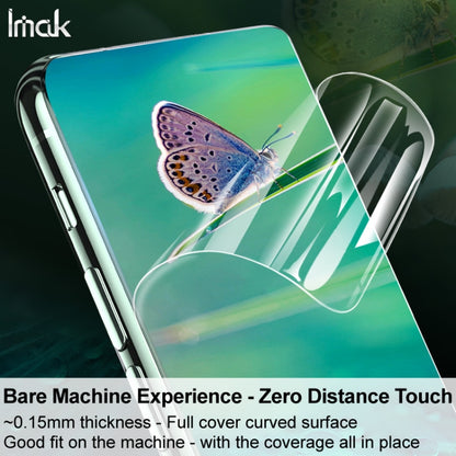 For OPPO Reno8 Pro 5G 2 PCS IMAK Curved Full Screen Hydrogel Film Front Protector - OPPO Tempered Glass by imak | Online Shopping UK | buy2fix