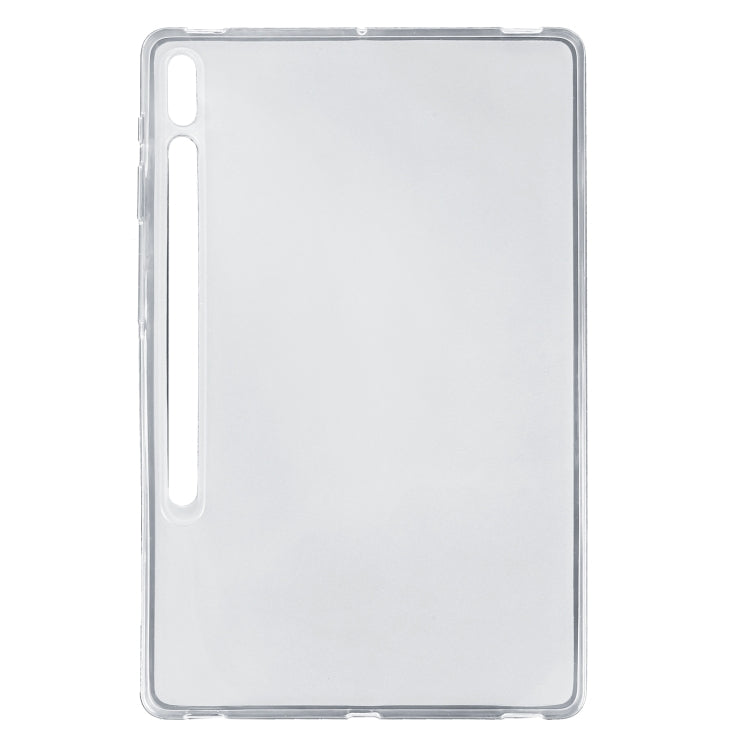 For Samsung Galaxy Tab S9+ / S8+ / S7+ TPU Tablet Case (Frosted Clear) - Galaxy Tab S8+ Cases by buy2fix | Online Shopping UK | buy2fix