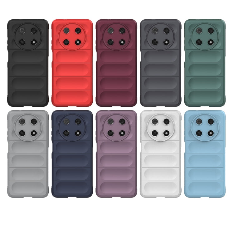 For Huawei Nova Y90/Enjoy 50 Pro Magic Shield TPU + Flannel Phone Case(Dark Blue) - Huawei Cases by buy2fix | Online Shopping UK | buy2fix