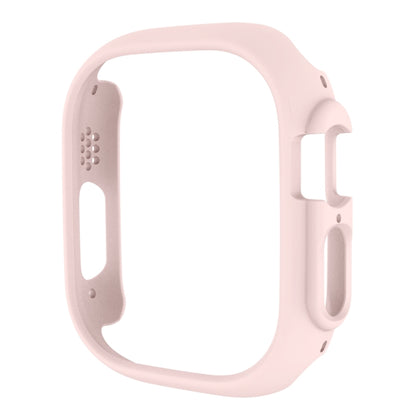 Half-inclusive PC Protective Case For Apple Watch Ultra 49mm / Apple Watch Ultra 2 49mm(Pink) - Watch Cases by buy2fix | Online Shopping UK | buy2fix