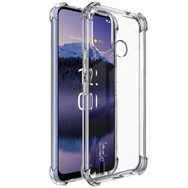 For Nokia G11 Plus 4G imak Shockproof Airbag TPU Phone Case(Transparent) - Nokia Cases by imak | Online Shopping UK | buy2fix
