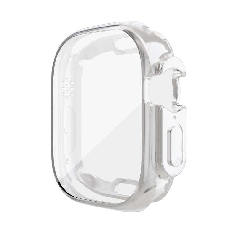 For Apple Watch 8 / 7 45mm All-inclusive Plating TPU Shockproof Case(Silvery) - Watch Cases by buy2fix | Online Shopping UK | buy2fix