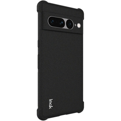 For Google Pixel 7 Pro 5G imak All-inclusive Shockproof Airbag TPU Case(Matte Black) - Google Cases by imak | Online Shopping UK | buy2fix