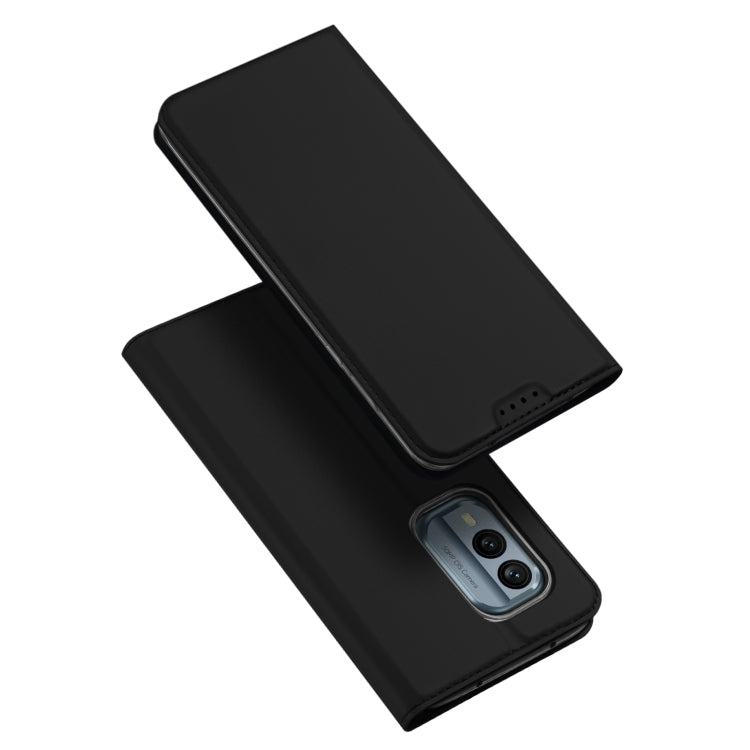 For Xiaomi 12 Lite 5G NE DUX DUCIS Skin Pro Series Horizontal Flip Phone Leather Case(Black) - Xiaomi Cases by DUX DUCIS | Online Shopping UK | buy2fix