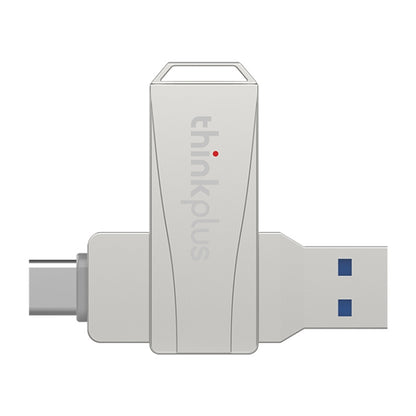 Lenovo Thinkplus MU252 USB 3.1 + USB-C / Type-C Flash Drive, Memory:256GB (Silver) - USB Flash Drives by Lenovo | Online Shopping UK | buy2fix