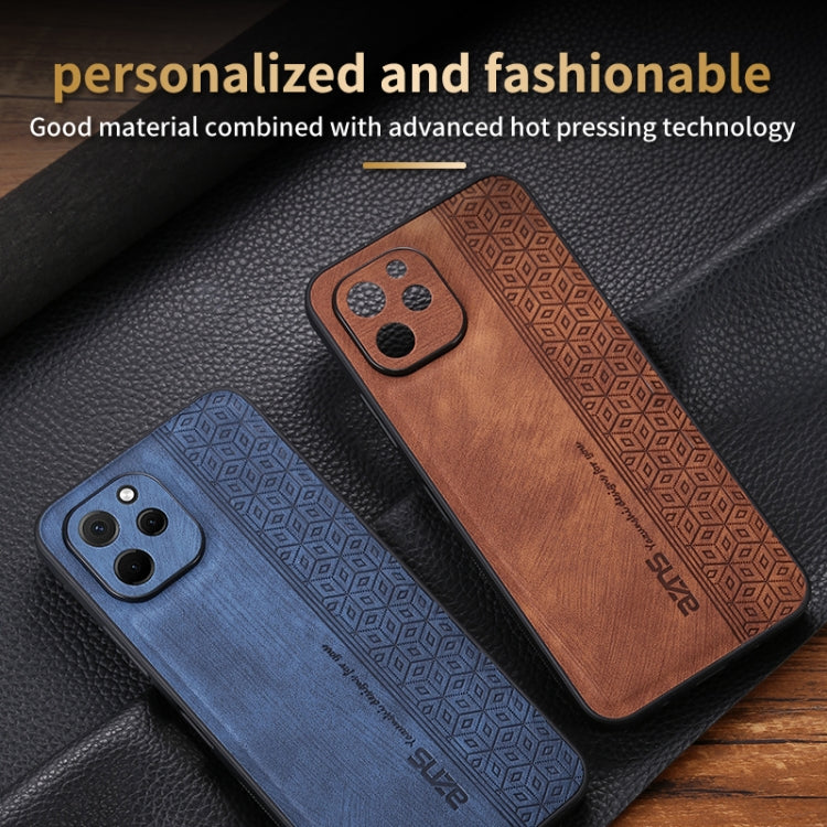 For Huawei Enjoy 50z / nova Y61 AZNS 3D Embossed Skin Feel Phone Case(Black) - Huawei Cases by AZNS | Online Shopping UK | buy2fix