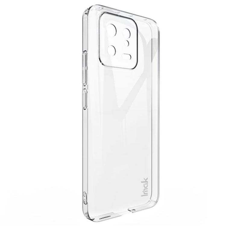 For Xiaomi 13 5G 7.98mm Glass Version imak Wing II Pro Series Wear-resisting Crystal Phone Protective Case(Transparent) - 13 Cases by imak | Online Shopping UK | buy2fix